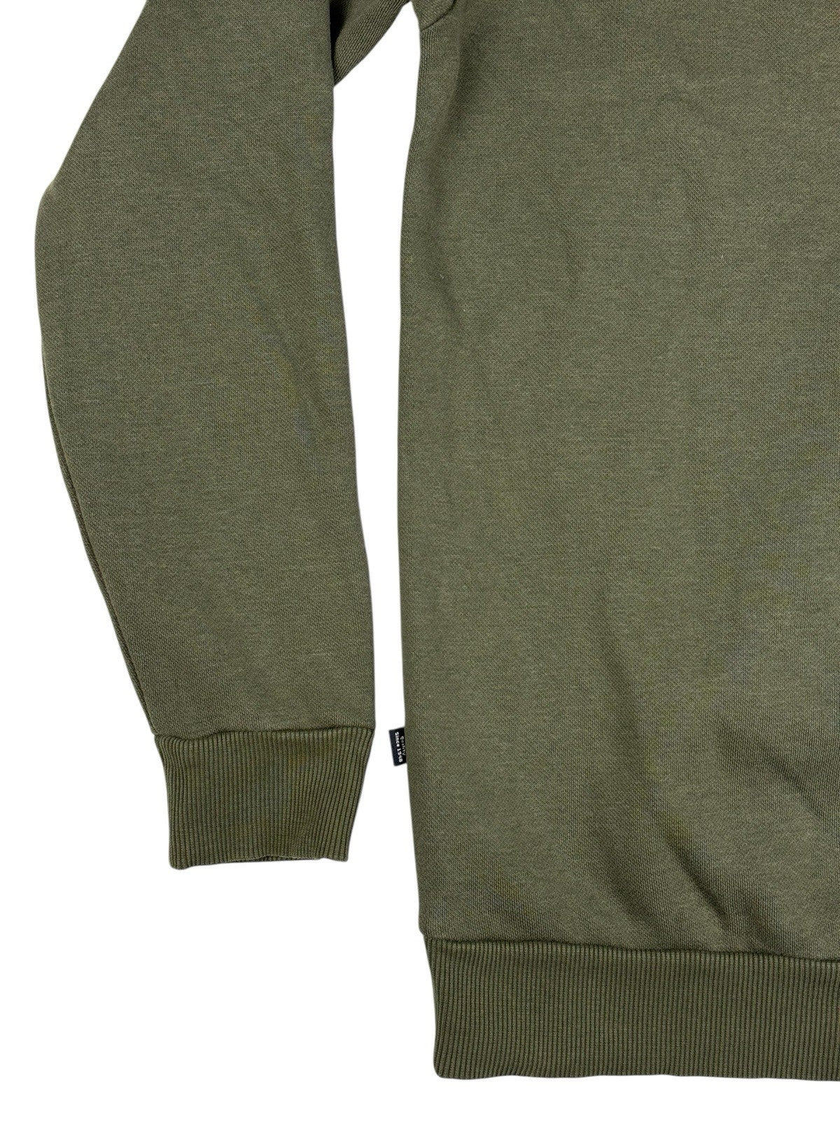 Puma Green Printed Crewneck Jumper Small