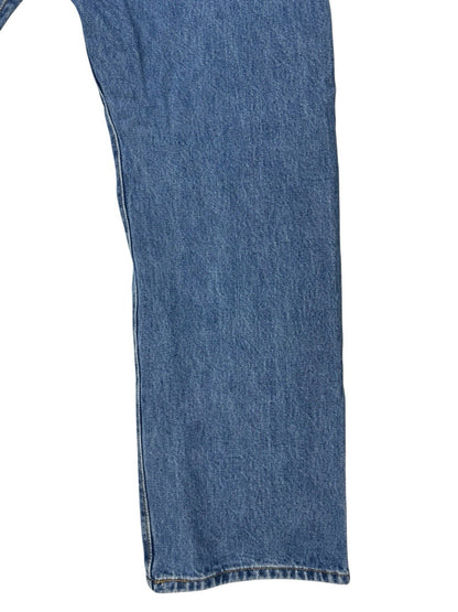 Levi's 501 Retro Blue Straight Leg Denim Jeans 38W 32L