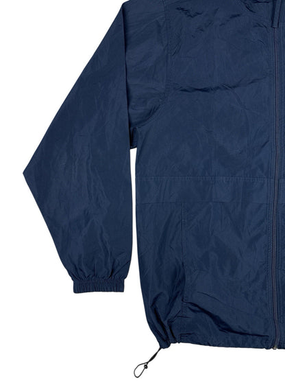 Champion Blue E&H Wasps College Hooded Zip Track Jacket Medium