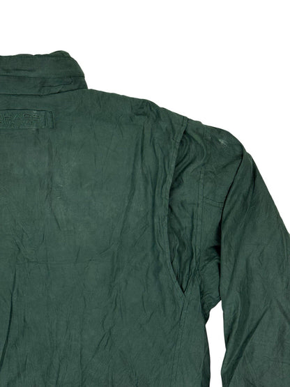 Chaps Ralph Lauren Green Retro Lined Heavy Jacket Medium