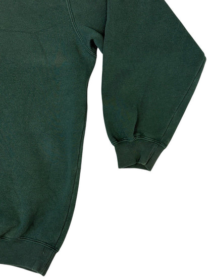 IZOD Green Retro Embroidered Cotton Blend Jumper Medium