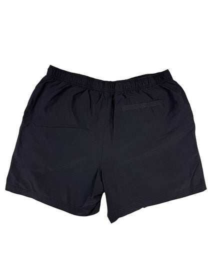 L.L. Bean Black Supplex Nylon Sport Swim Shorts Trunks Large