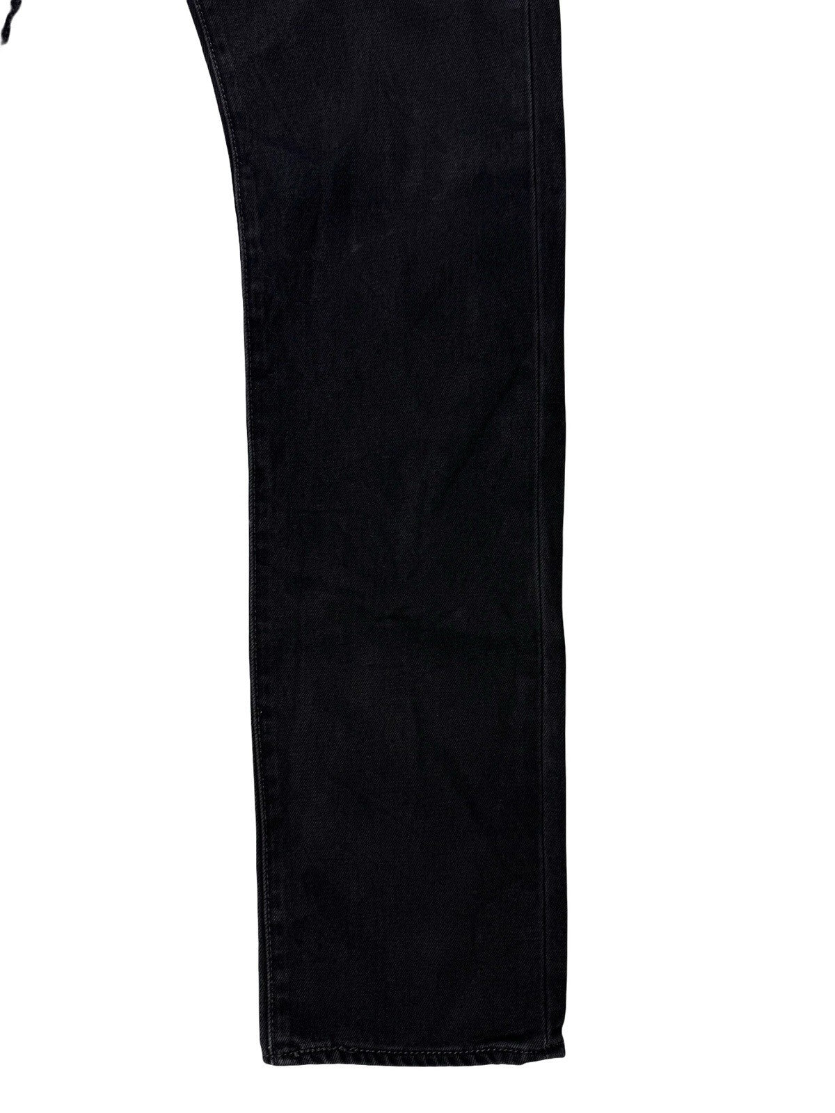 Levi's 501 Black Straight Leg Denim Jeans 32W 34L