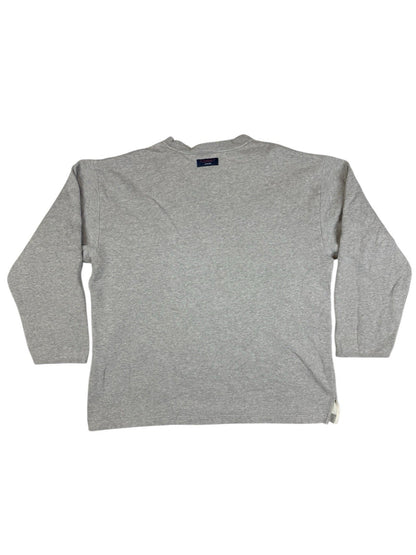 Tommy Jeans Grey Retro Printed Jumper Large
