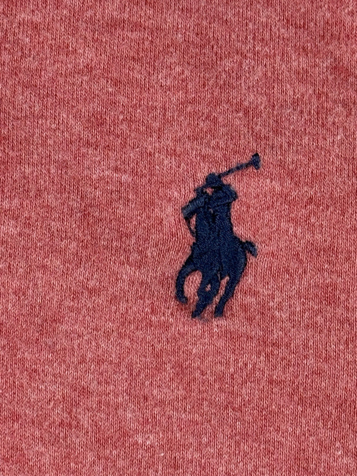 Polo Ralph Lauren Pink Custom Fit Polo Top Large