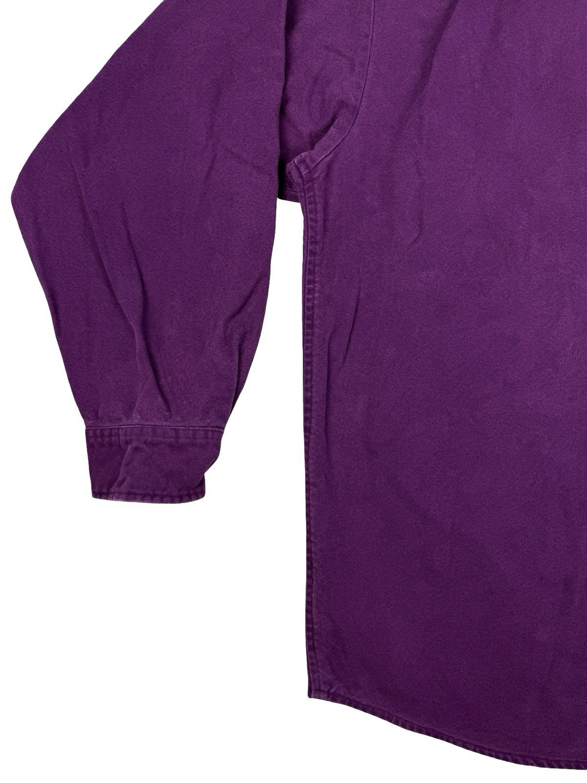 Vintage Rio Bravo Purple Cotton Button Up Heavyweight Shirt Large