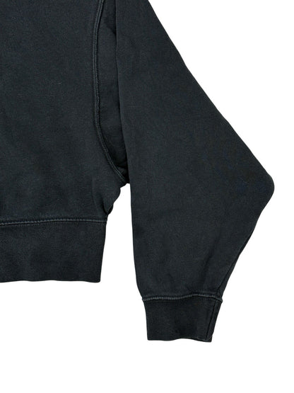 Nike Black Cropped Zip Hoodie Jacket XS