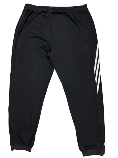 Adidas Sereno Black Zip Track Pant Bottoms Trousers XL