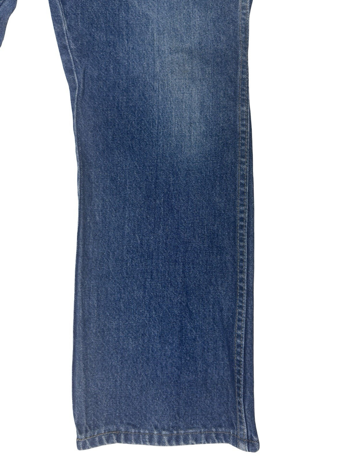 Rustler Wrangler Blue Denim Straight Leg Jeans 32W 30L