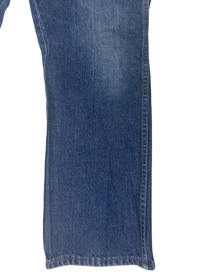 Rustler Wrangler Blue Denim Straight Leg Jeans 32W 30L