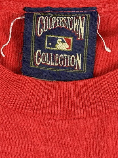 Majestic Vintage Reds Chicago Cubs Top Medium