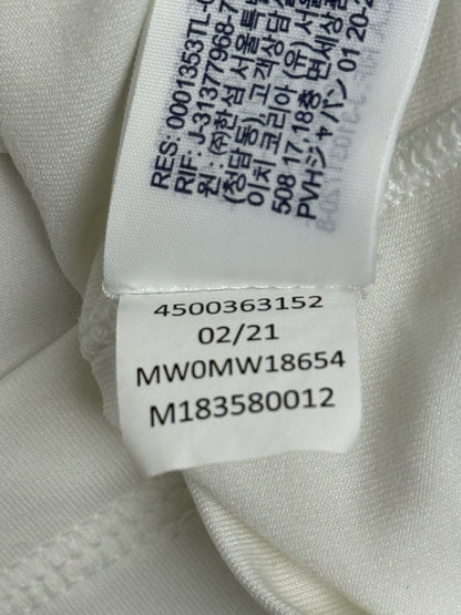 Tommy Hilfiger White Polo Top Medium