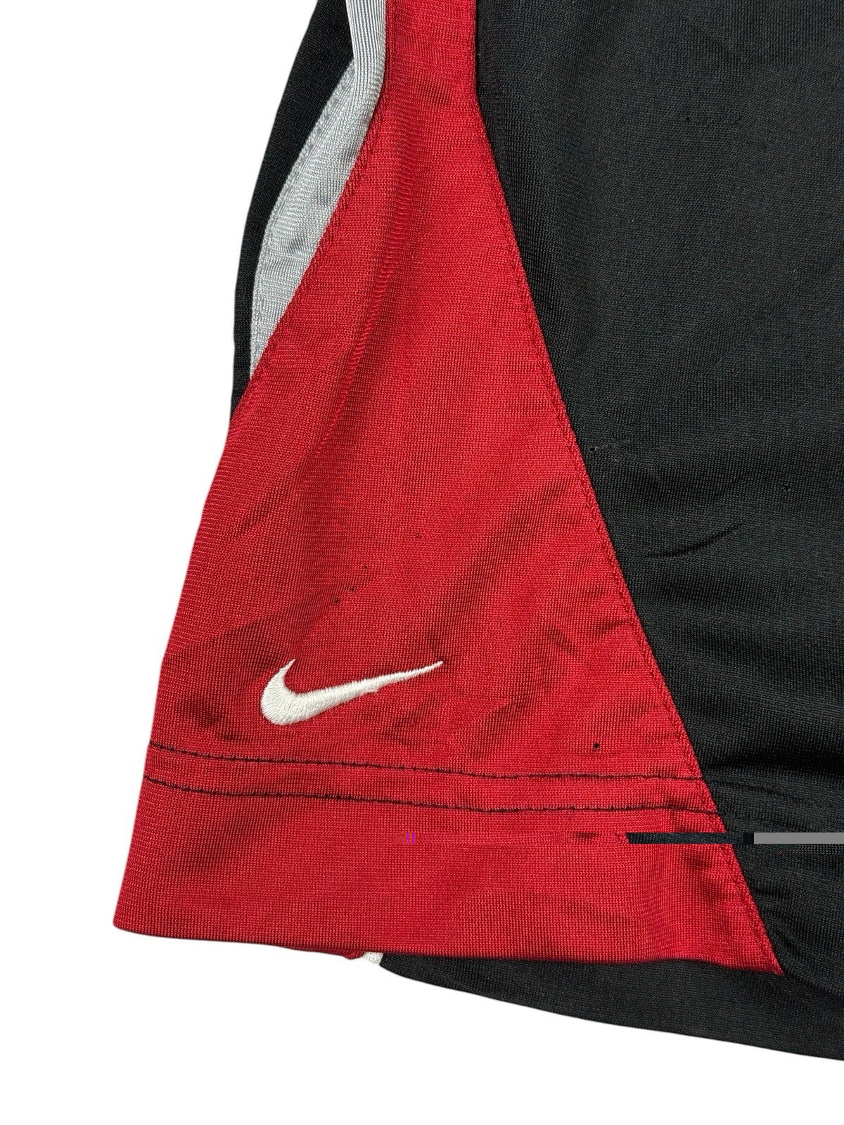 Nike Retro Y2K 00's Black Polyester Basketball Sport Shorts Youth Large (14-16)