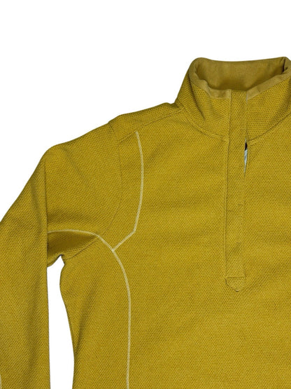Craghoppers Yellow Fleece Jumper Size 16