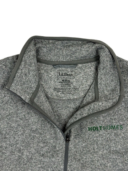 LL Bean Grey Zip Gillet Bodywarmer Medium
