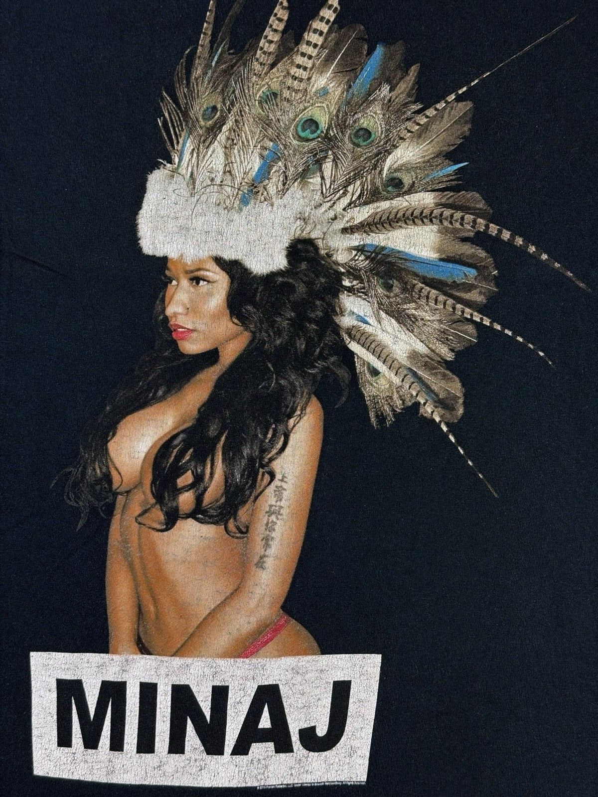 Nicki Minaj Pink Print North American Tour 2015 Top Medium