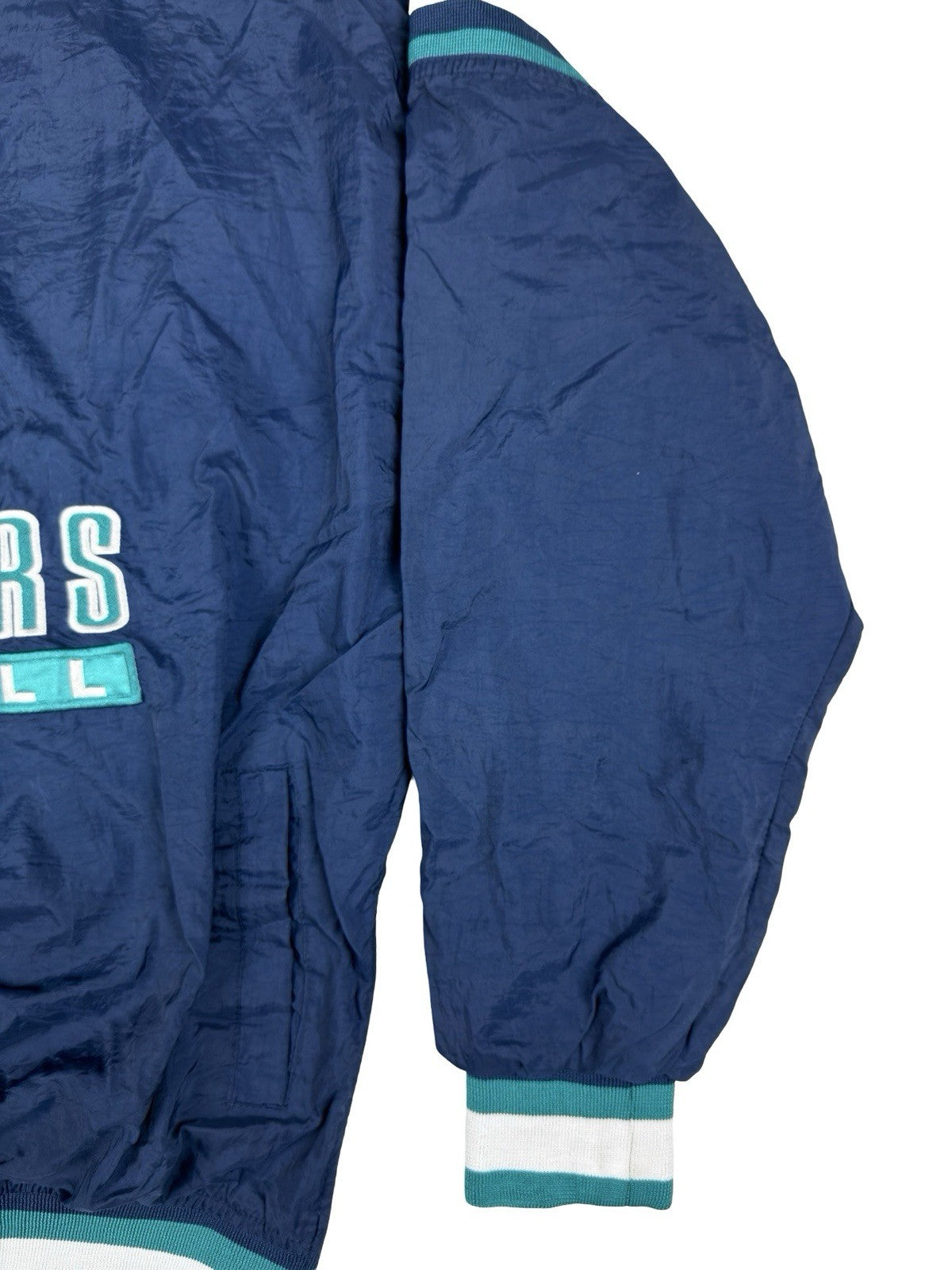 Starter Vintage Seattle Mariners Blue Pullover Windbreaker Jumper Medium