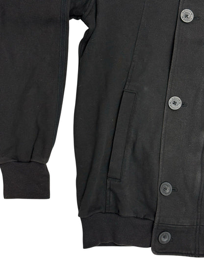 Adidas Black Hooded Coat Large