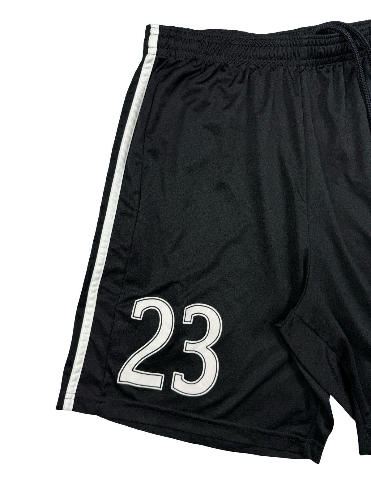 Adidas Black Primegreen Polyester Football Sport Shorts Medium