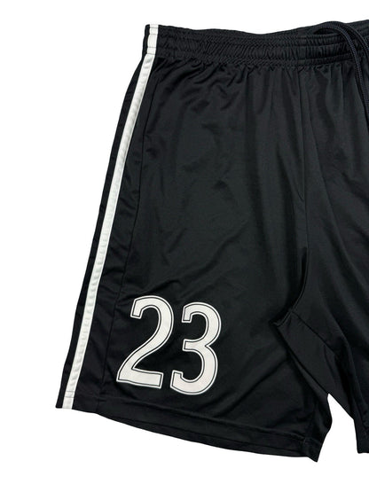 Adidas Black Primegreen Polyester Football Sport Shorts Medium