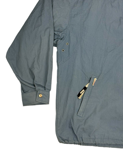 Reebok Blue Retro 1/4 Zip Pullover Jacket Large