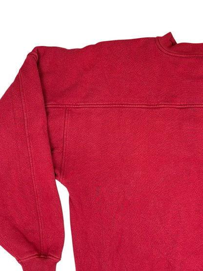 Kansas City Chiefs Vintage Red Button Up Jumper Medium