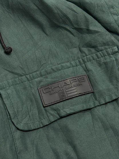 Chaps Ralph Lauren Green Retro Lined Heavy Jacket Medium