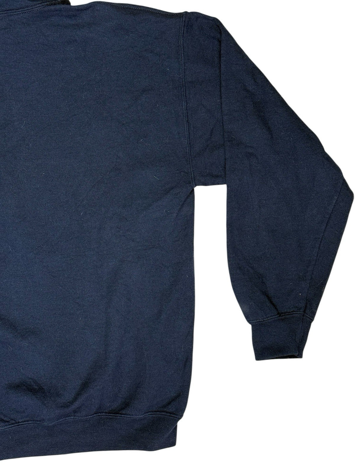 NFL New England Patriots Blue Printed American Football Hoodie Medium