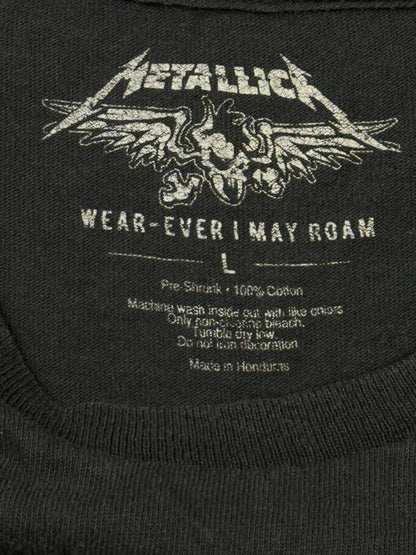 Metallica WorldWired Tour 2017 Concert Black Top Large