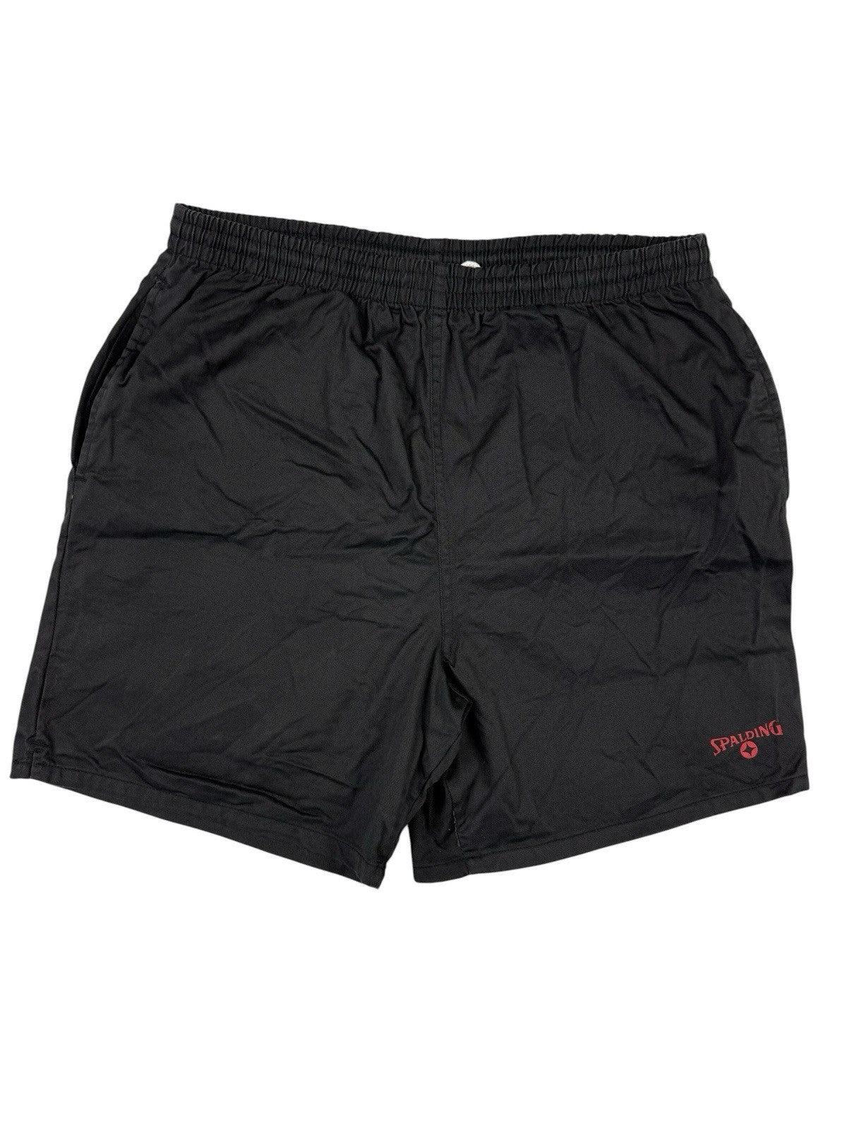 Spalding Sport Company Vintage Black Swim Short Trunks Medium