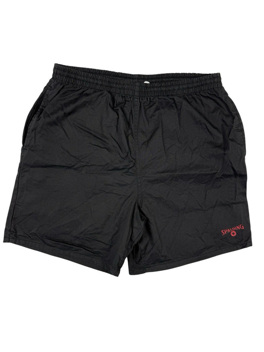 Spalding Sport Company Vintage Black Swim Short Trunks Medium