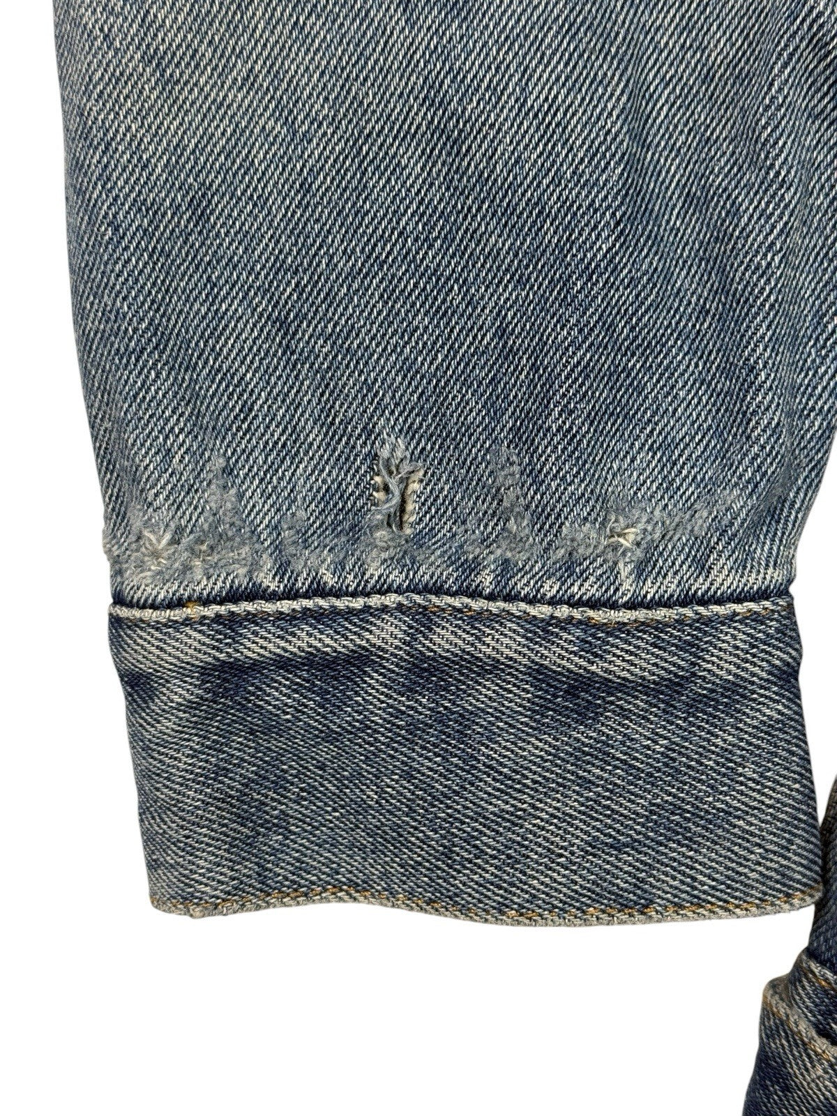Route 66 Retro Blue Denim Jacket Medium