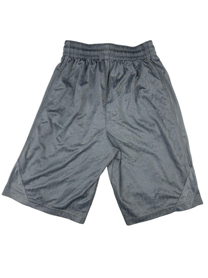 Nike Dri -FIT Grey Striped Layup 2.0 Basketball Sport Shorts Small