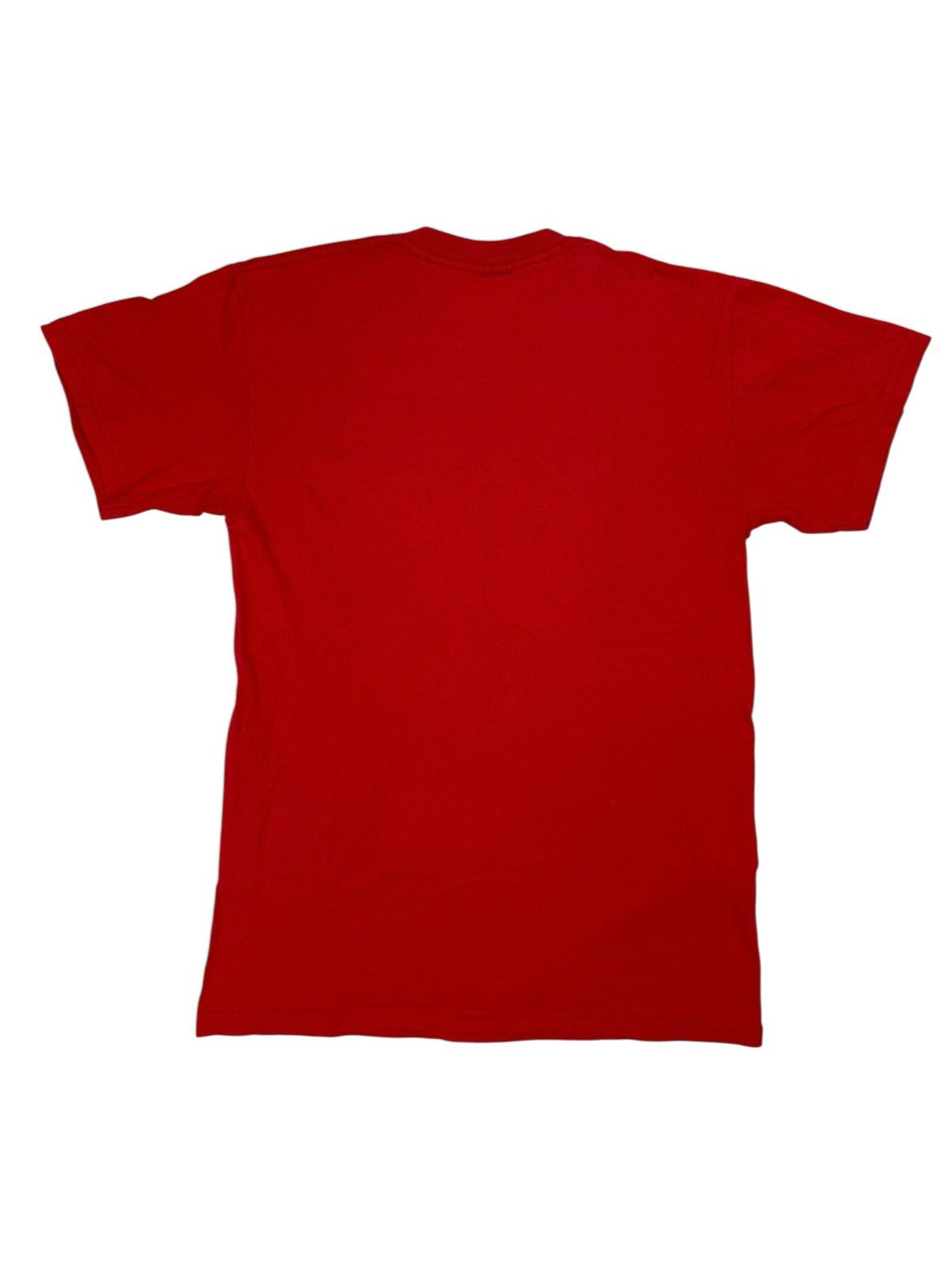 Wisconsin Football Retro Red American College Apparel Printed Top Small