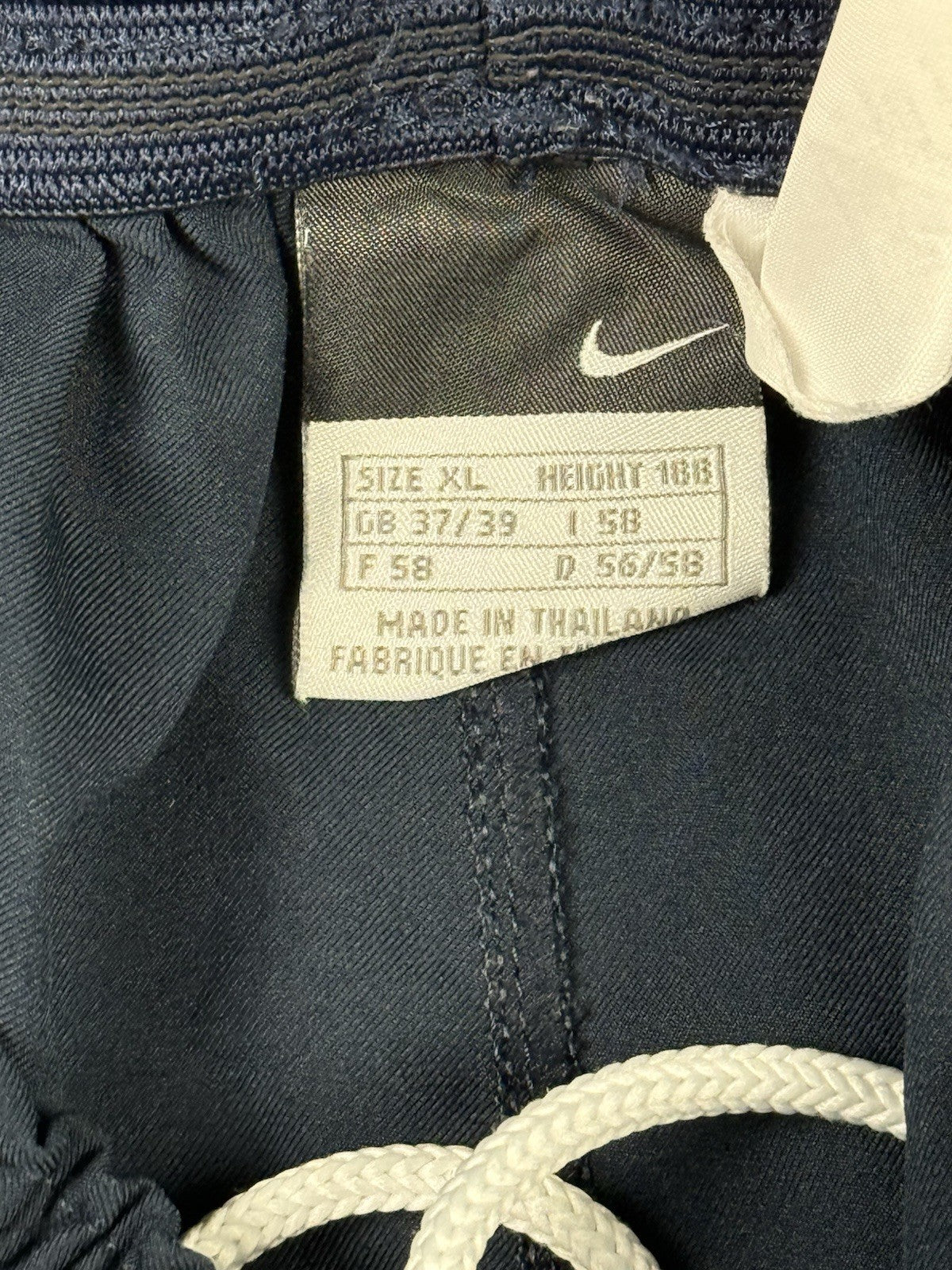 Nike Retro Y2K Blue Sport Active Shorts XL