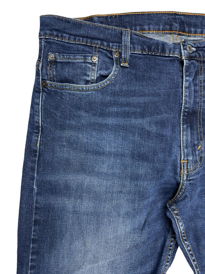 Levi's 569 Loose Straight Fit Blue Denim Jeans 38W 30L