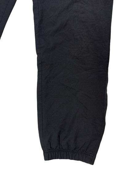 Adidas Vintage Black Mesh Lined Tracksuit Bottom Trousers Small