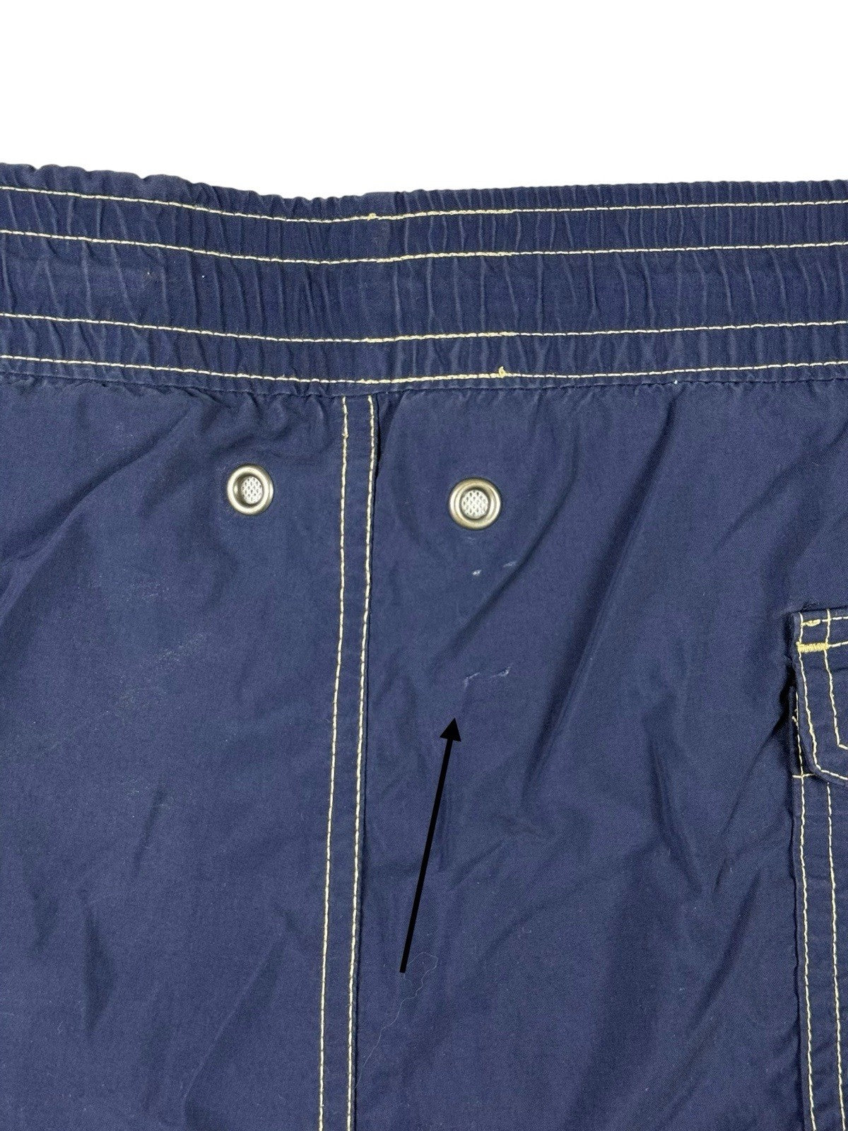 Polo Ralph Lauren Blue Retro Nylon Swim Trunk Shorts XL