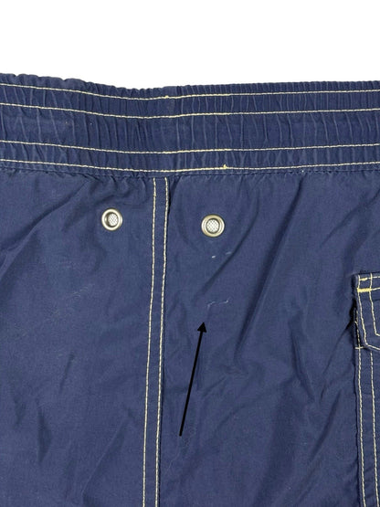 Polo Ralph Lauren Blue Retro Nylon Swim Trunk Shorts XL