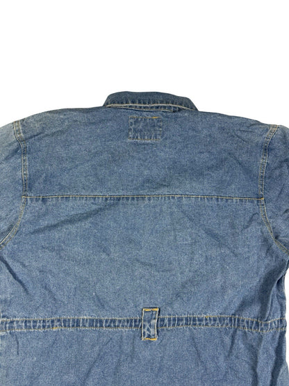 Jean Blue Vintage Blue Denim Work Jacket Small