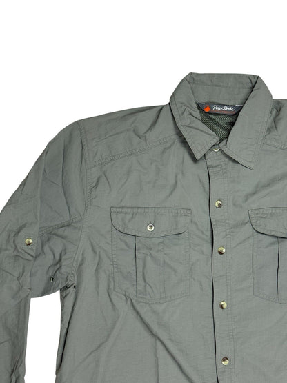 Peter Storm Green Nylon Shirt Large