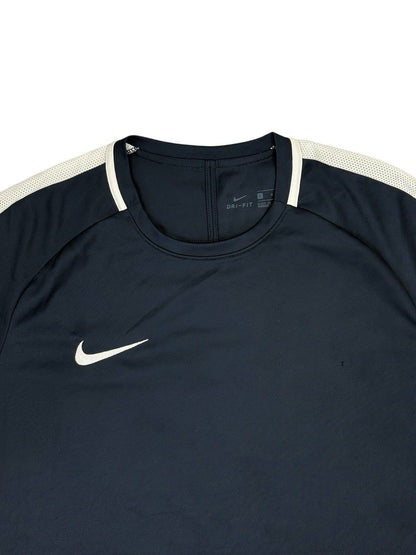 Nike Blue Dri Fit Polyester Mesh Top Large