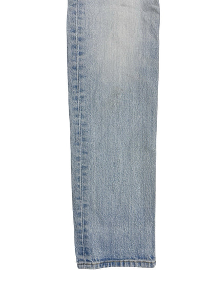Levi's 501 Light Blue Straight Leg Denim Jeans 23W 32L