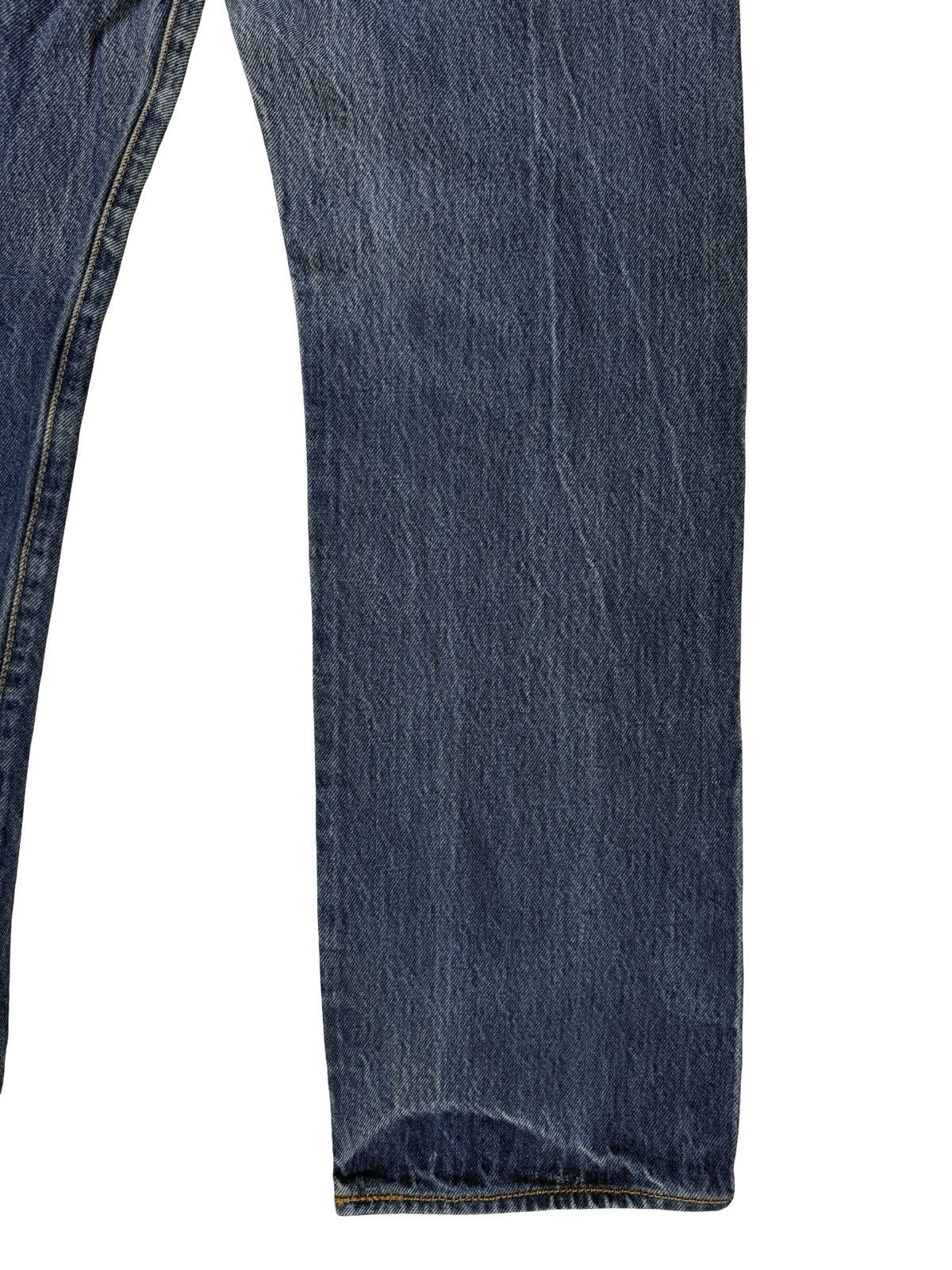 Levi's 501 Blue Denim Straight Leg Jeans Size 29W 30L