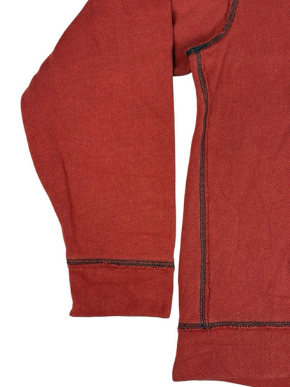 Polo Jeans Company Orange Zip Cotton Blend Jacket Medium