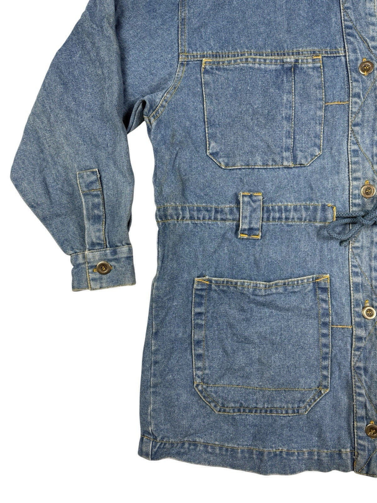Jean Blue Vintage Blue Denim Work Jacket Small
