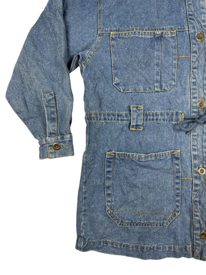 Jean Blue Vintage Blue Denim Work Jacket Small
