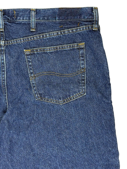 Lee Blue Cotton Denim Jeans 42W 25L