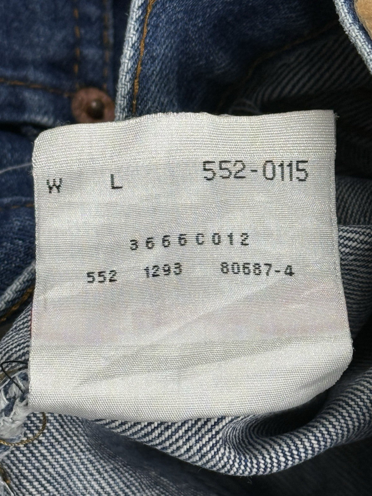 Levi's 501 Vintage 90s Blue Denim Straight Leg Jeans 32W 28L Made in USA
