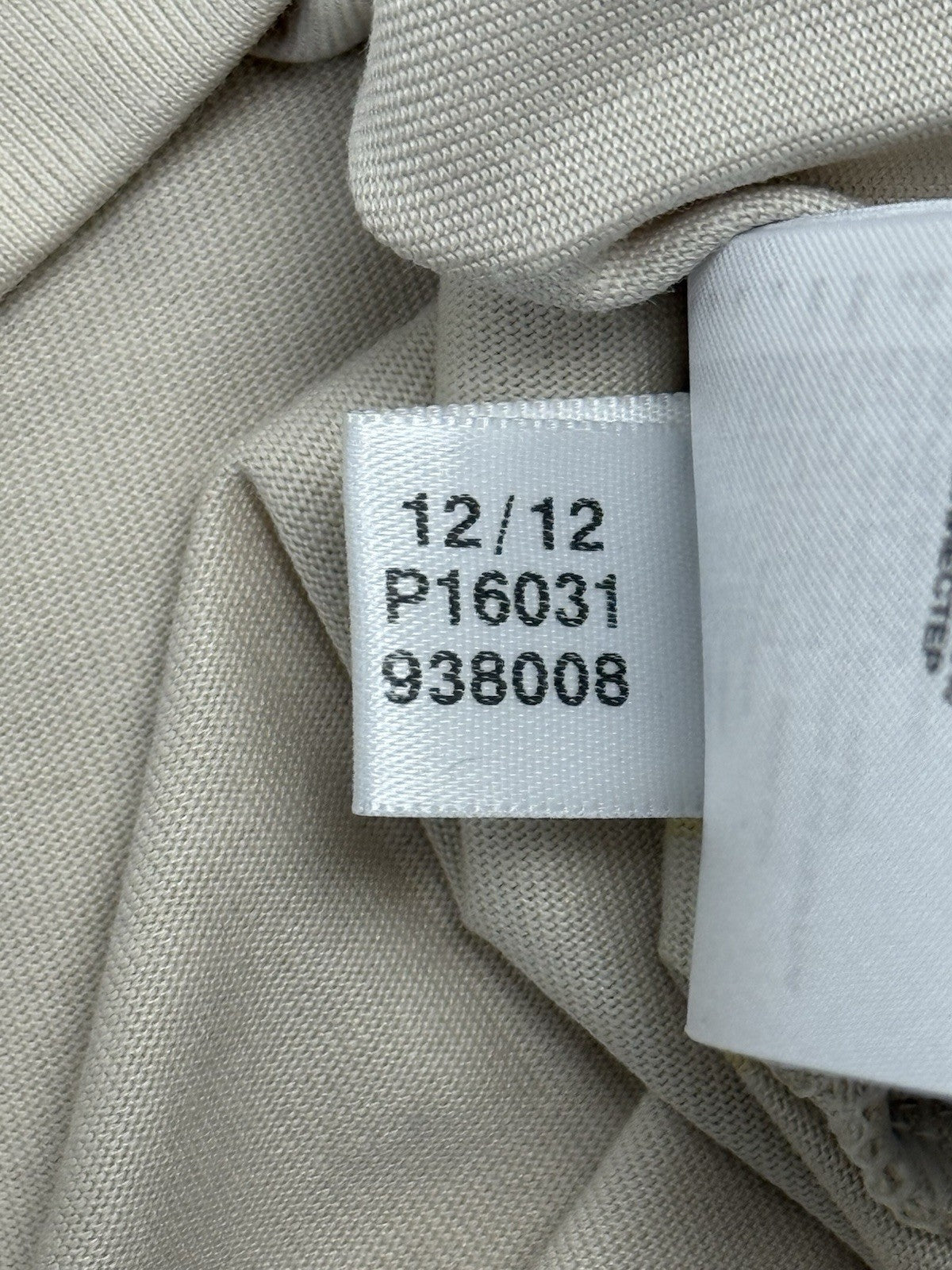 Adidas Beige Golf Polo Top